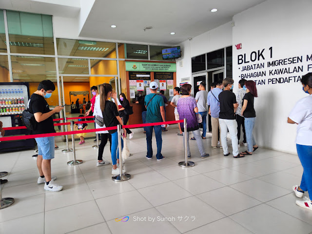 Tak Sampai Sejam, Pungut Passport Baru di Pejabat Imigresen Taman Setia Tropika, Johor Bahru