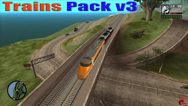 GTA San Andreas Trains Pack v3 Latest Version