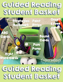 how to organize your guided reading materials