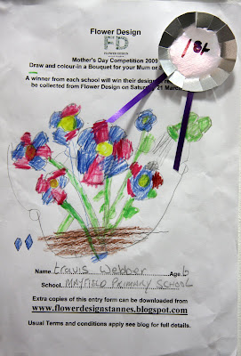 Mother's Day Winners, Flower Design Drawing & Colouring Competition