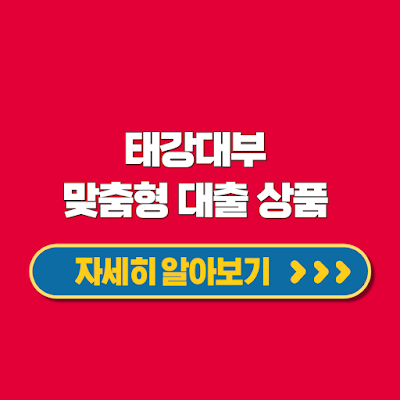 태강대부 고객별 맞춤형 대출 상품 찾기