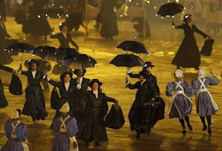 Momento Mary Poppins en la ceremonia de los Juegos