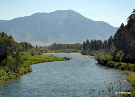 Geocaching along the Snake River