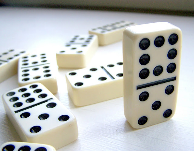 bộ domino bằng nhựa