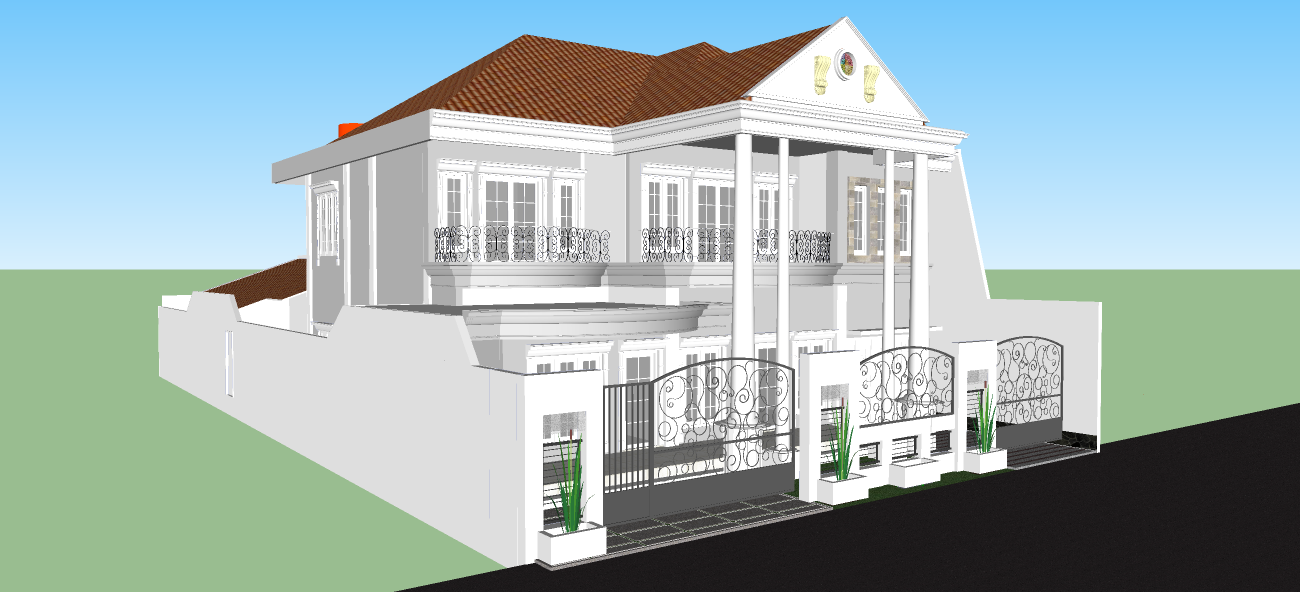 Desain Rumah Mewah Minimalis Modern Terbaik - Desain Rumah 