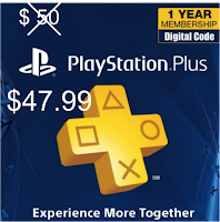 PSN 12 a $47.99 mas barato que Amazon