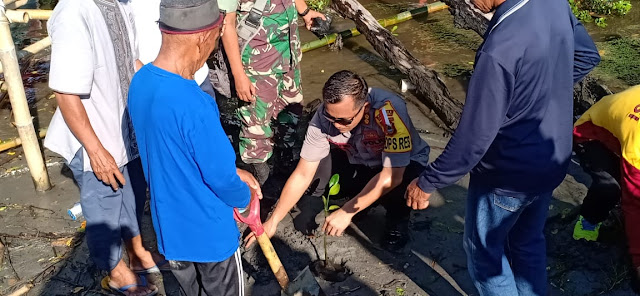  Kapolres Luwu Utara Resmikan Taman Wisata Mangrove Bhayangkara 99