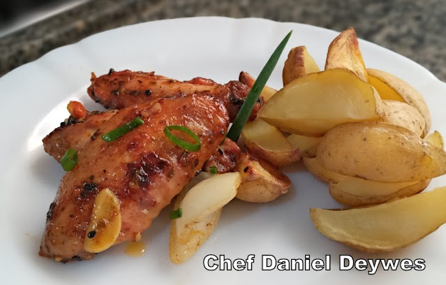Túlipas com molho de Ostra by Chef Daniel Deywes
