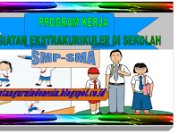 Download Kumpulan Program Kerja dan jadwal kegiatan EkstraKurikuler SMP-SMA