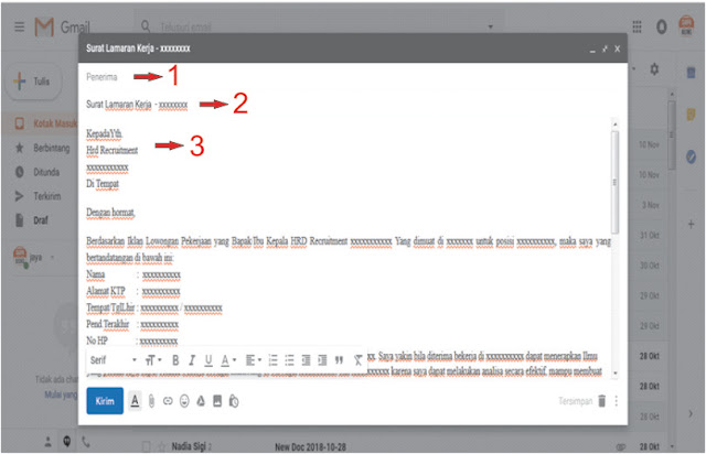com akan menunjukkan tips cara mengirim lamaran kerja lewat email beserta teladan  Cara Mengirim Lamaran Kerja Lewat Email Beserta Contoh Suratnya