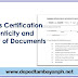 Deped Omnibus Certification of Authenticity and Veracity of Documents