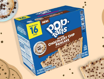 A box of Frosted Chocolatey Chip Pancake Pop-Tarts.