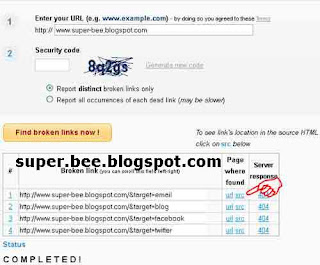 mengetahui broken link