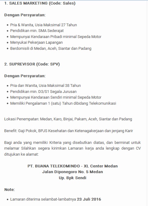 Lowongan Kerja It Semarang Juli 2017 2018 - Lowongan Kerja