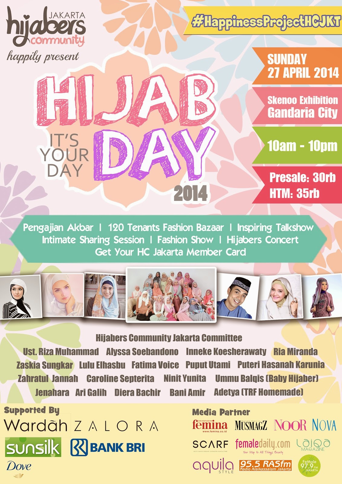 Hijabers Community Jakarta: Upcoming Event: HIJAB DAY 2014