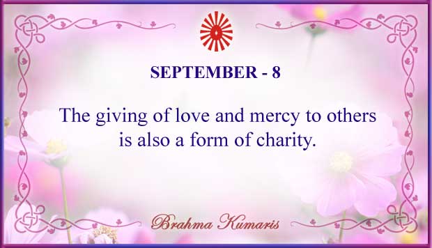 Thought For The Day September 8