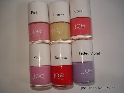 joe fresh nail polish