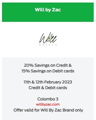 Card Offers - NDB Bank