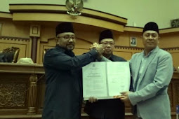 APBD Kota Tanjungpinang Tahun Anggaran 2018 Disahkan