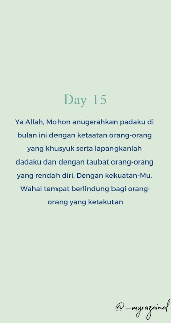 30 doa harian ramadhan