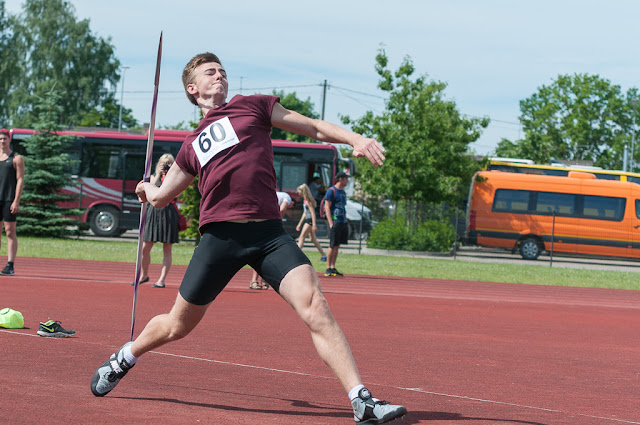 Jāņa Lūša kauss šķēpa mešanā jawelin thrown