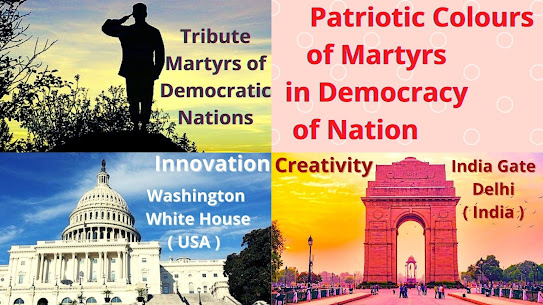 Patriotic Colours of Martyrs in Democracy of Nation