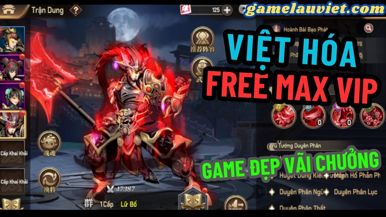 Game lậu Full VIP Việt hóa