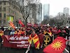 Mazedonier protestierten in Frankfurt gegen Namensänderung