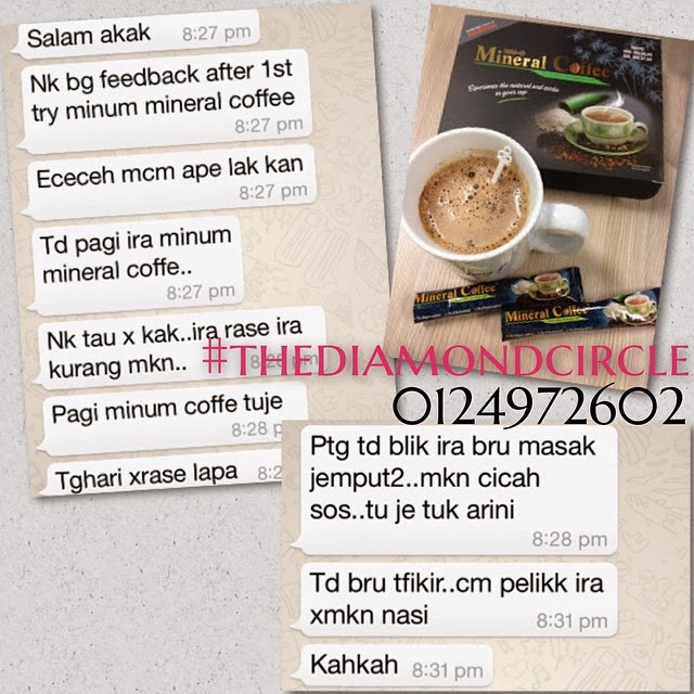 Mineral Coffee untuk tahan lapar