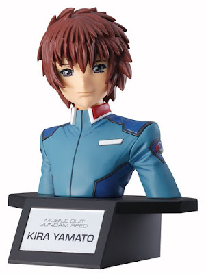 Kira Yamato presentato dalla Bandai per la linea Figure-Rise Bust