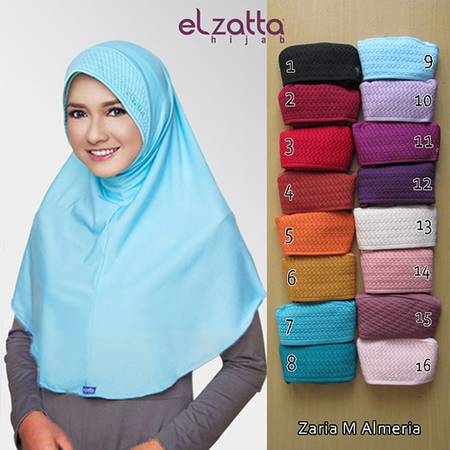 Jual Kerudung Elzatta Zaria M Almeria Terbaru