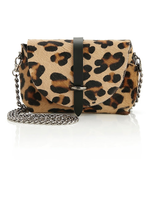 madeleine leopard print shoulder bag