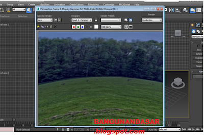 Cara Membuat Background di 3ds Max || BANGUNANDASAR