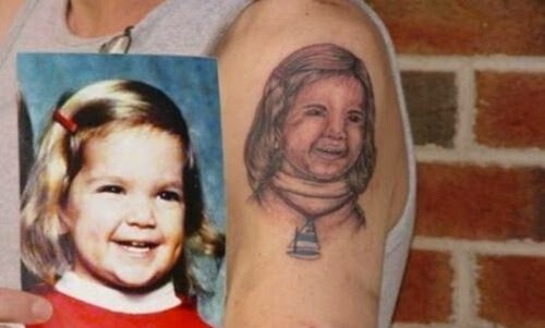 TATUAJES MAL HECHOS DE MUJERES