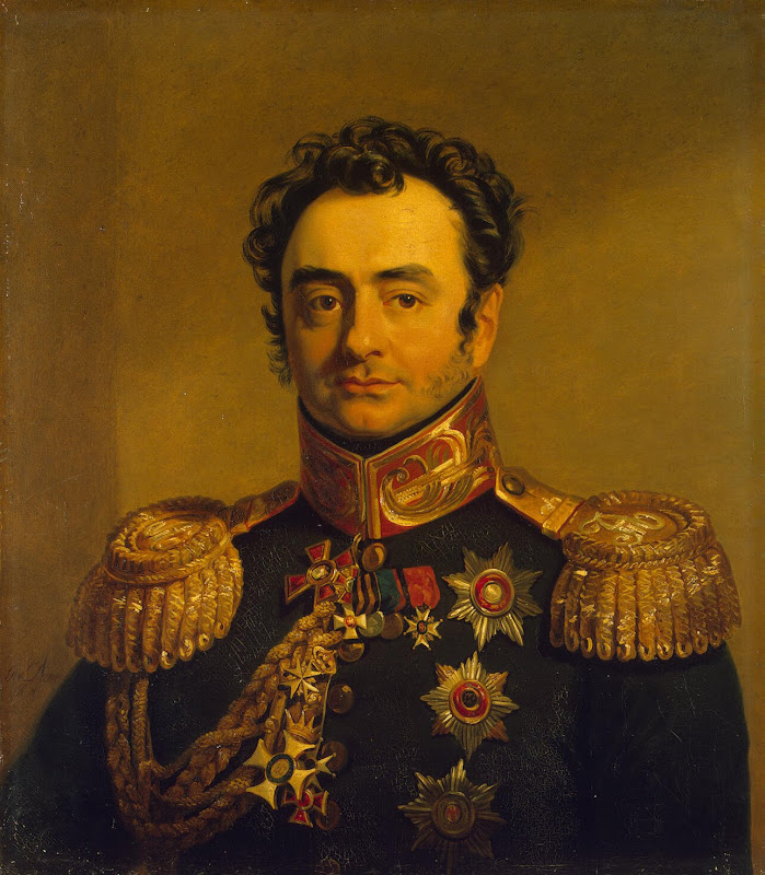 Portrait of Pavel A. Shuvalov by George Dawe - Portrait, History Paintings from Hermitage Museum