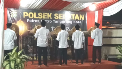 Kades Kayu Bongkok Hadir Bersama Warga Dalam Mengikuti Lomba Bedug Ramadhan 1445 H 