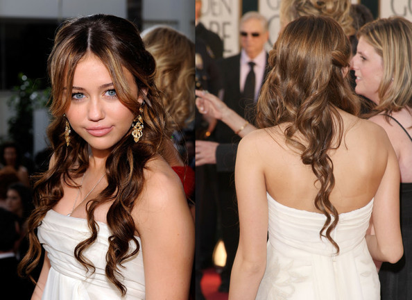 Half Up Half Down Prom Hairstyles for Medium Hair