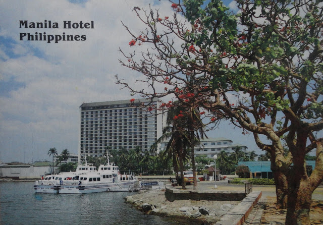 Manila Hotel postcard