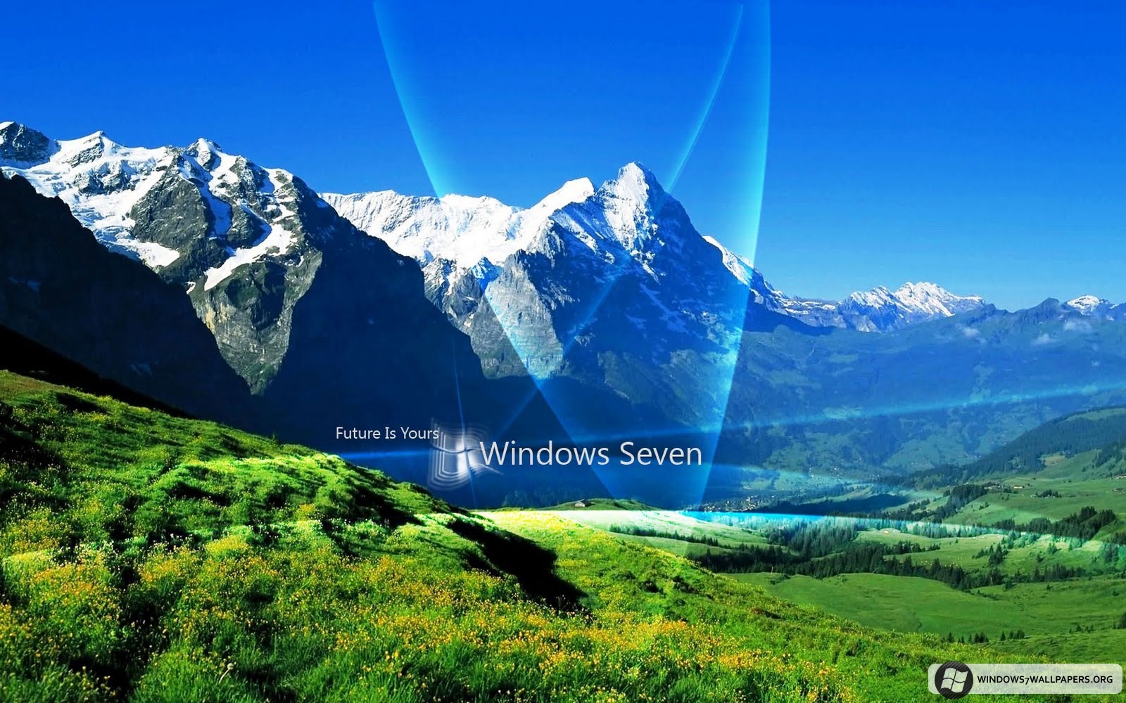 Cool Natural Windows7 Seven Desktop Wallpaper 1680x1050