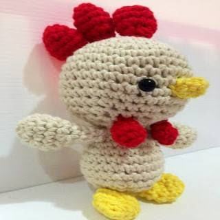 PATRON GALLO AMIGURUMI 28457