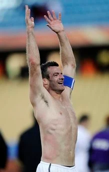 Ryan Nelsen of New Zealand