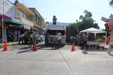 Implementan programa de bacheo en Jalpa