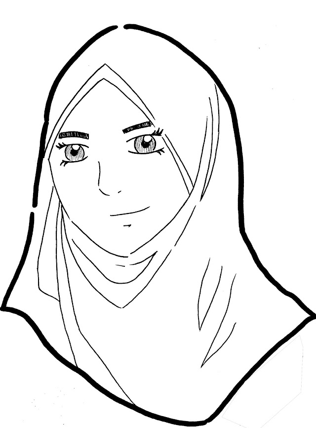  muslimah girl @ art