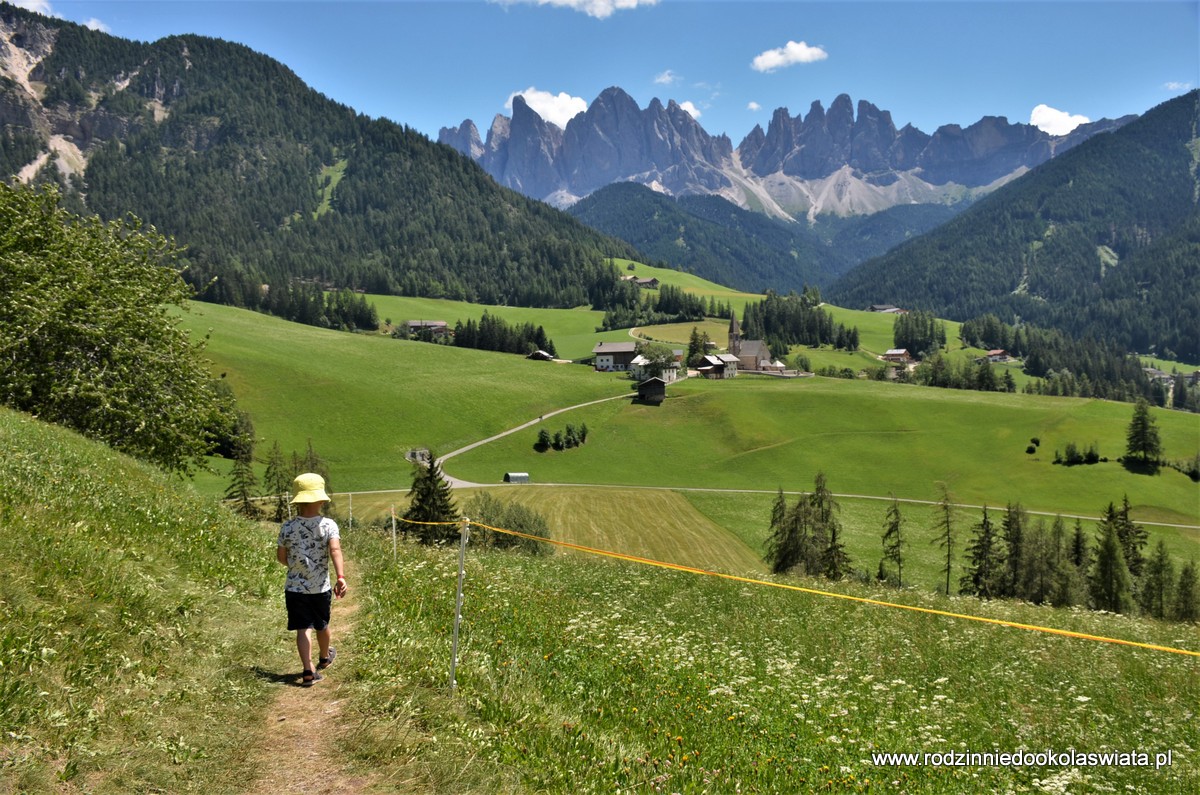 Dolomity z dziećmi