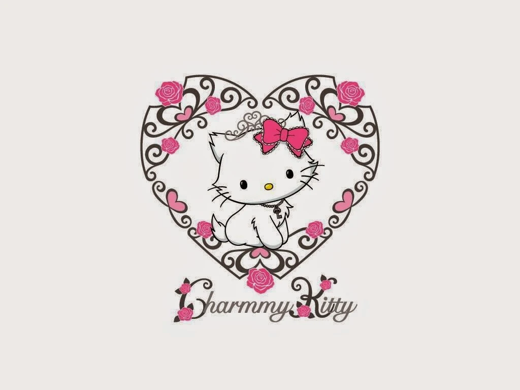 Charmmy Kitty: Tarjetas o Invitaciones para Descargar Gratis. 