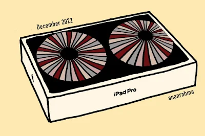 Ipad pro kartun