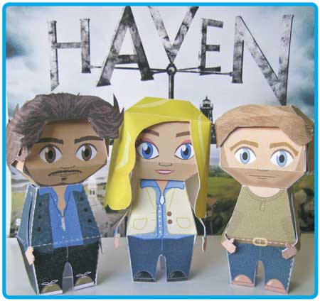 Syfy Haven Papercraft