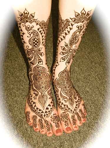  are very crazy for mehndi and like very much Indo Arabic Mehndi Design 