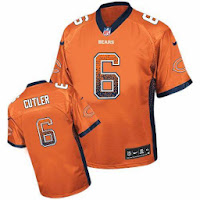  Cheap Nike Chicago Bears 6 Jay Cutler Orange Alternate Stitched NFL Drift Fashion Jersey