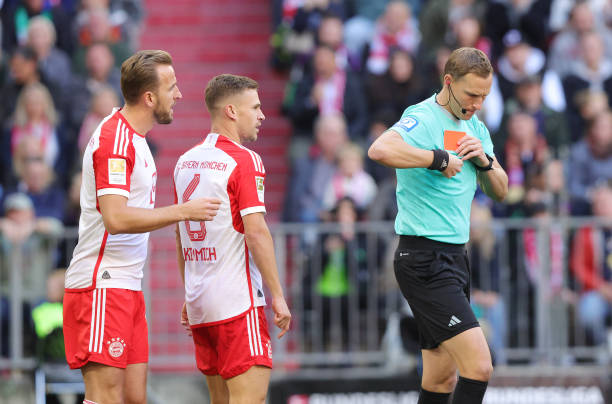 Joshua Kimmich Gets Two-Match Ban After Red Card in Bayern Munich Win